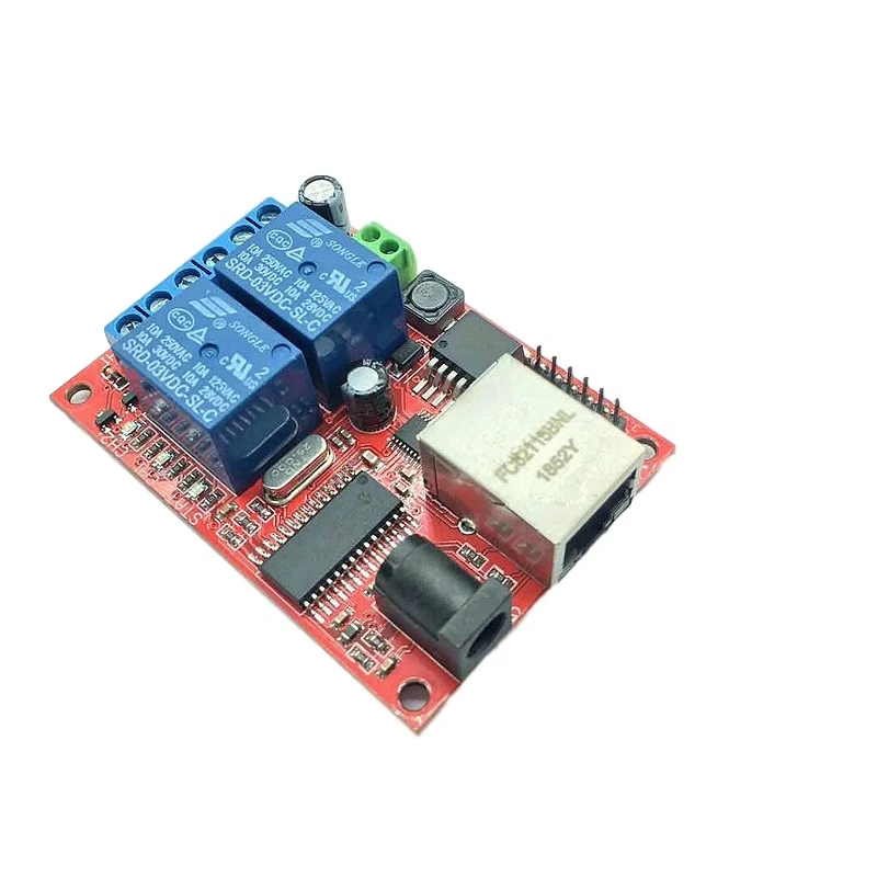Remote Control 2-way Ethernet Relay, Network Switch, Delay TCPUDP Module Controller
