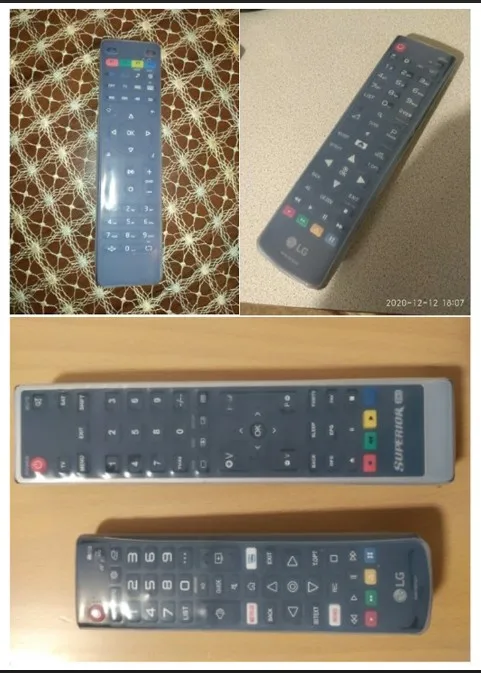 1pc Transparent Dust Protect Protective Storage Bag Portable Silicone Air Condition Control Case TV Remote Control Cover