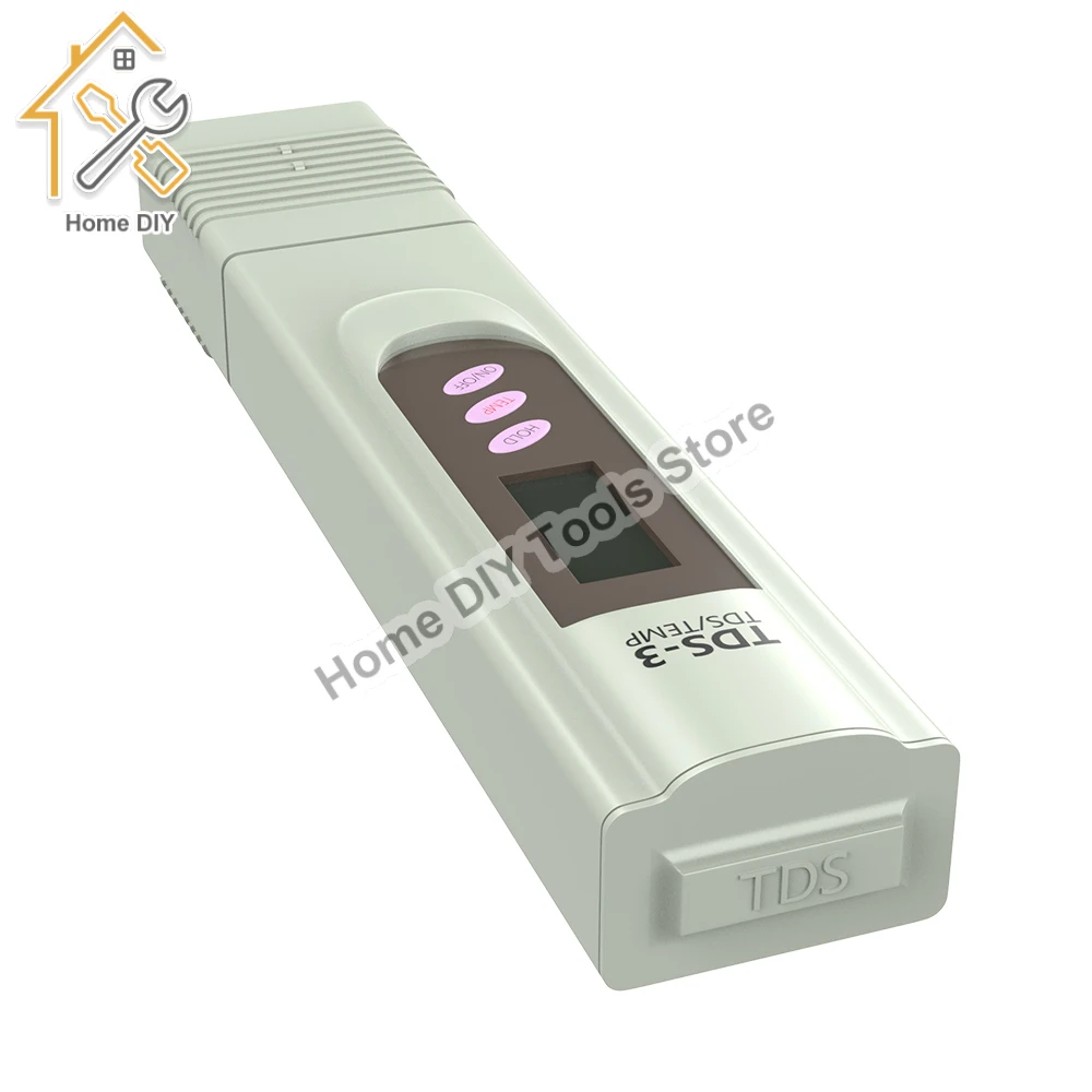 TDS-3 Meter Temperature Tester pen 3 In1 Function Conductivity Water Quality Measurement Tool TDS&EC Tester 0-9990ppm 2%