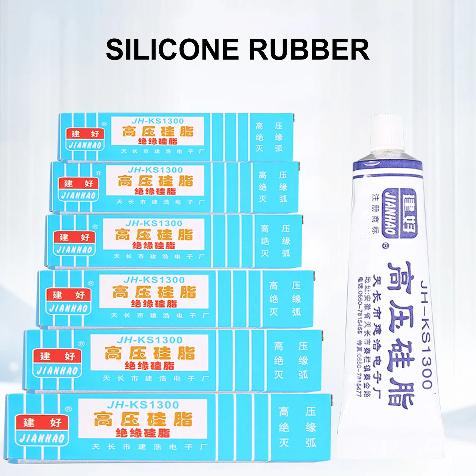 Graisse en silicone haute pression étanche et résistante à la corrosion, graisse électrique pour appareils ménagers, caoutchoucs et métaux