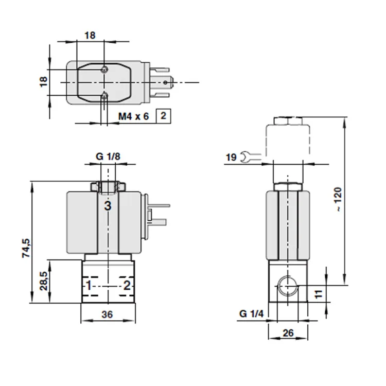 Direct Acting Solenoid Valve 9600210
