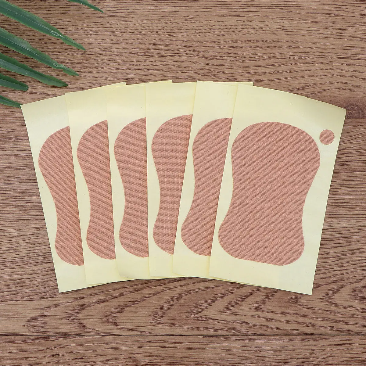 6Pcs Sweat Absorption Pads for Underarm Soles Ultra Thin Soft Absorbent Patches Anti Perspiration Keep Clothes Stain Free
