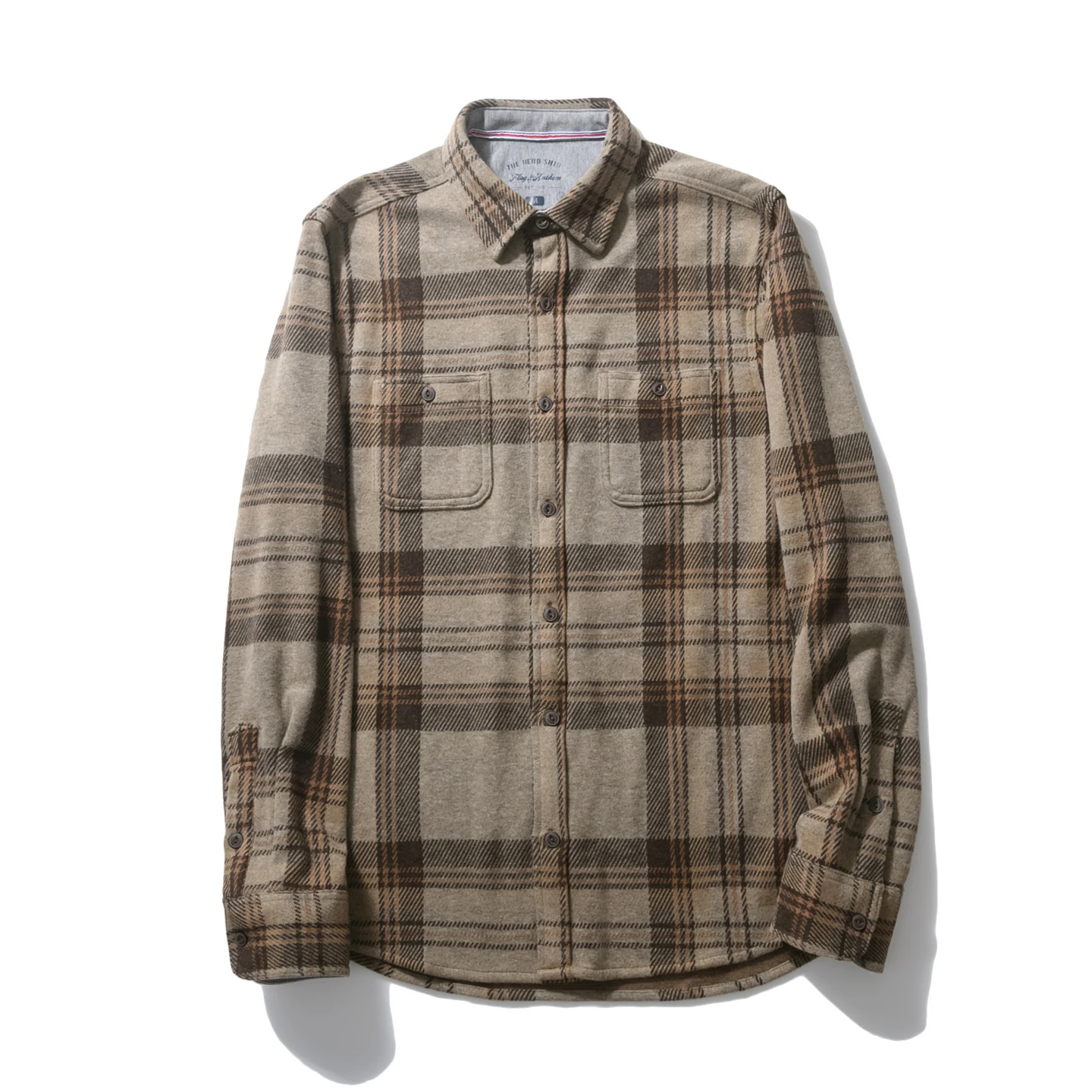 Camicia in flanella di cotone  - Flannel Plaid Shirt Heavy Weight recensione e prezzo