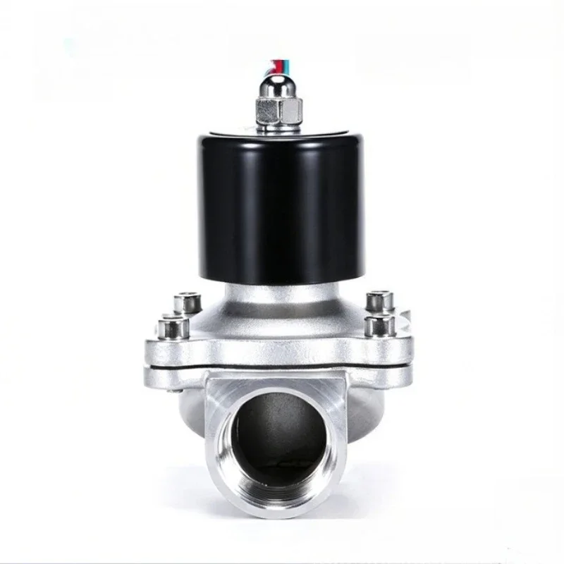 Energy Saving Non Heating Normally Closed Pneumatic Water Oil Air AV220V DC24V Lectric Solenoid ValveDN15/20/25 1/2