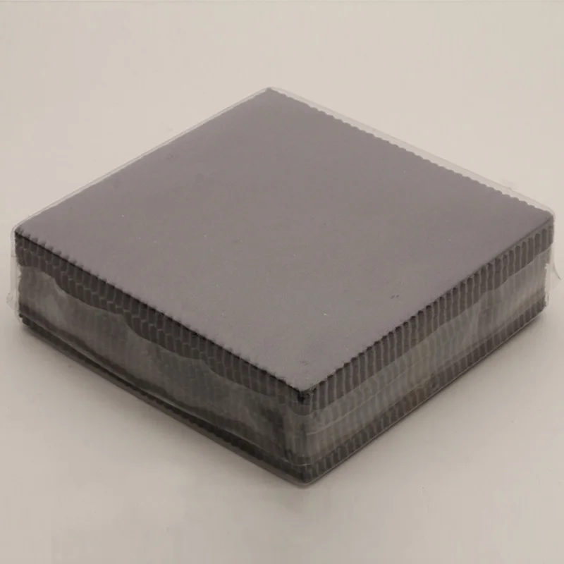 Fiber cleaning cloth Fiber Display Cleaning Cloth 19x20 cm in gray, for all Smartphones