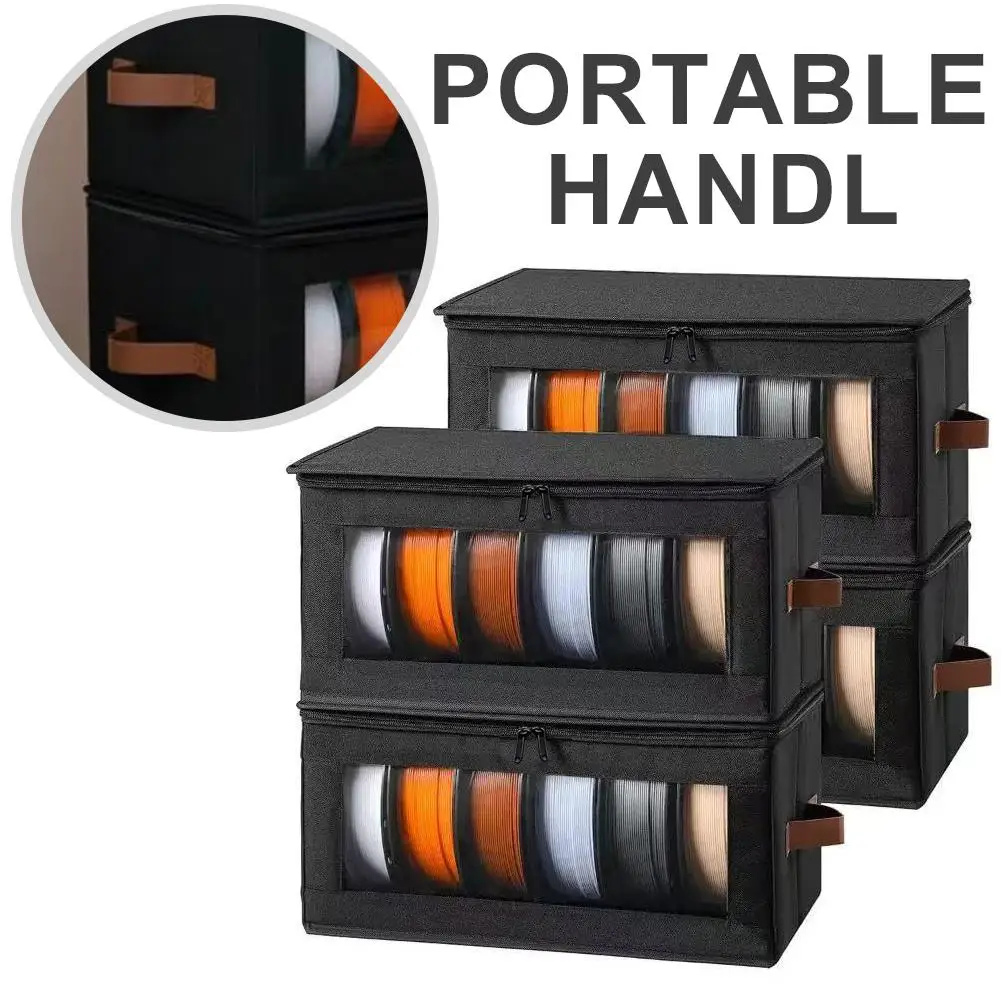 Filament Storage Bag - Moisture And Dust Prevention 3D Printing Accessories Holder Rack For Home Office 3D Printer