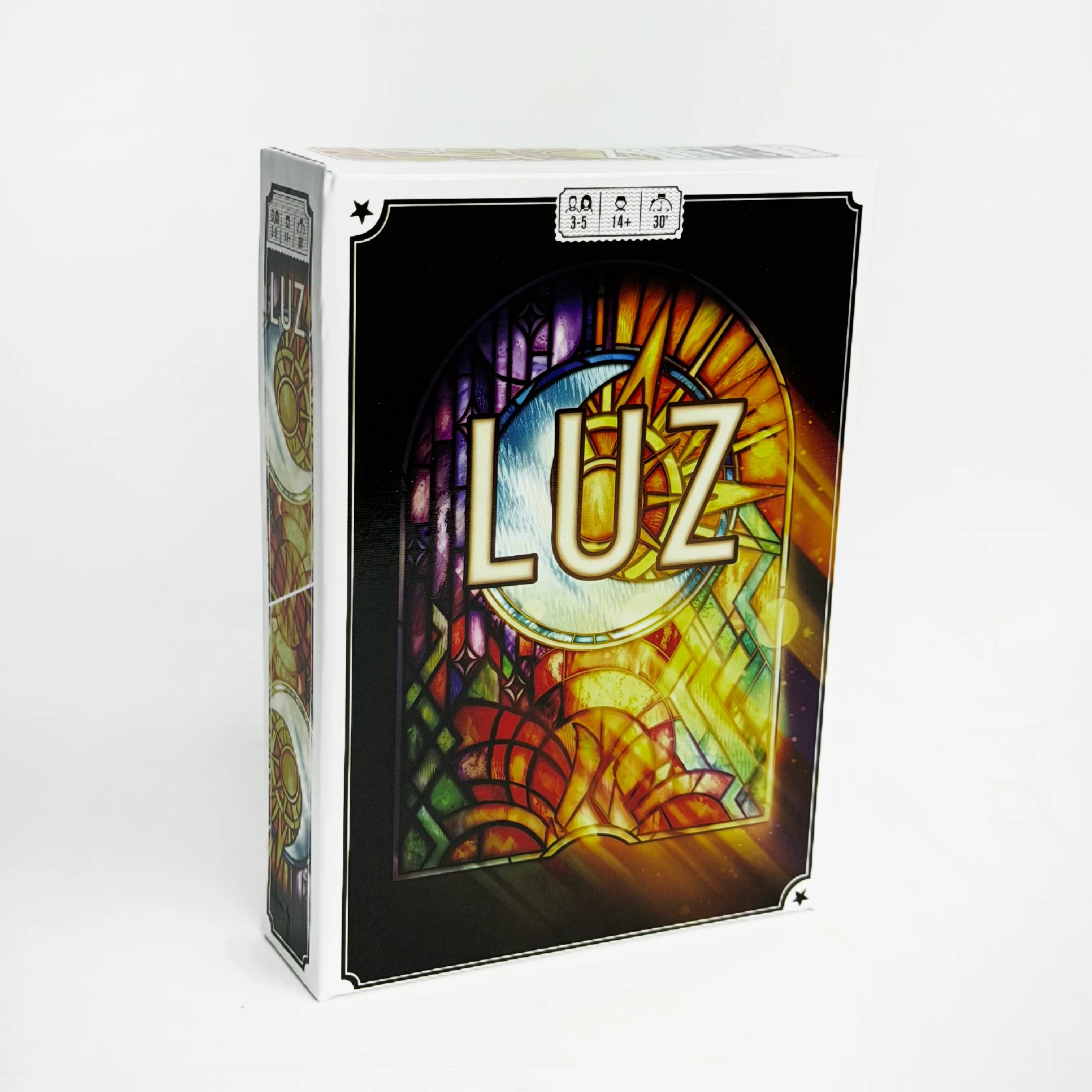 Board Game LUZ Light and Shadow Realm, Advanced Intellectual Brain-Teaser, Party Play, Birthday Gift