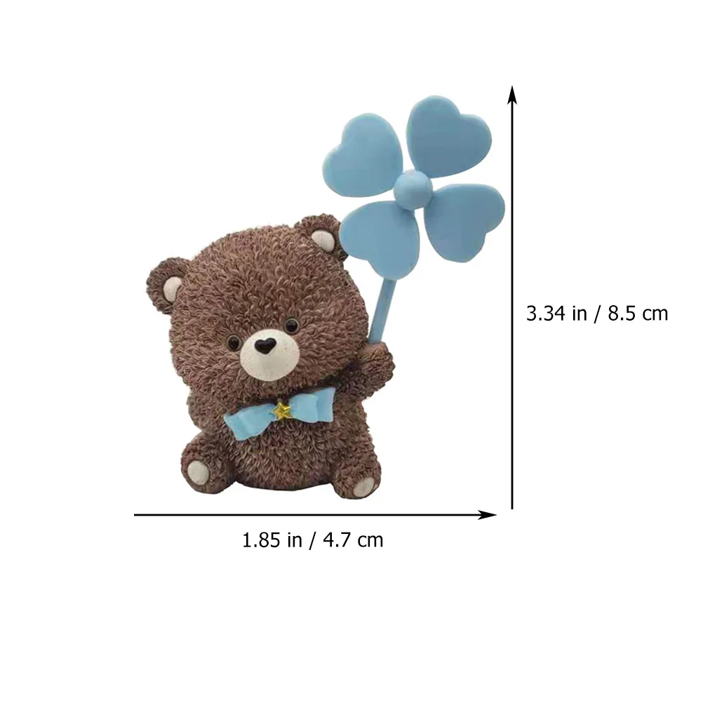 

Small Animal Ornaments Cartoon Desktop Decor Fairy Lovely Decoration Resin Adornment Living Room