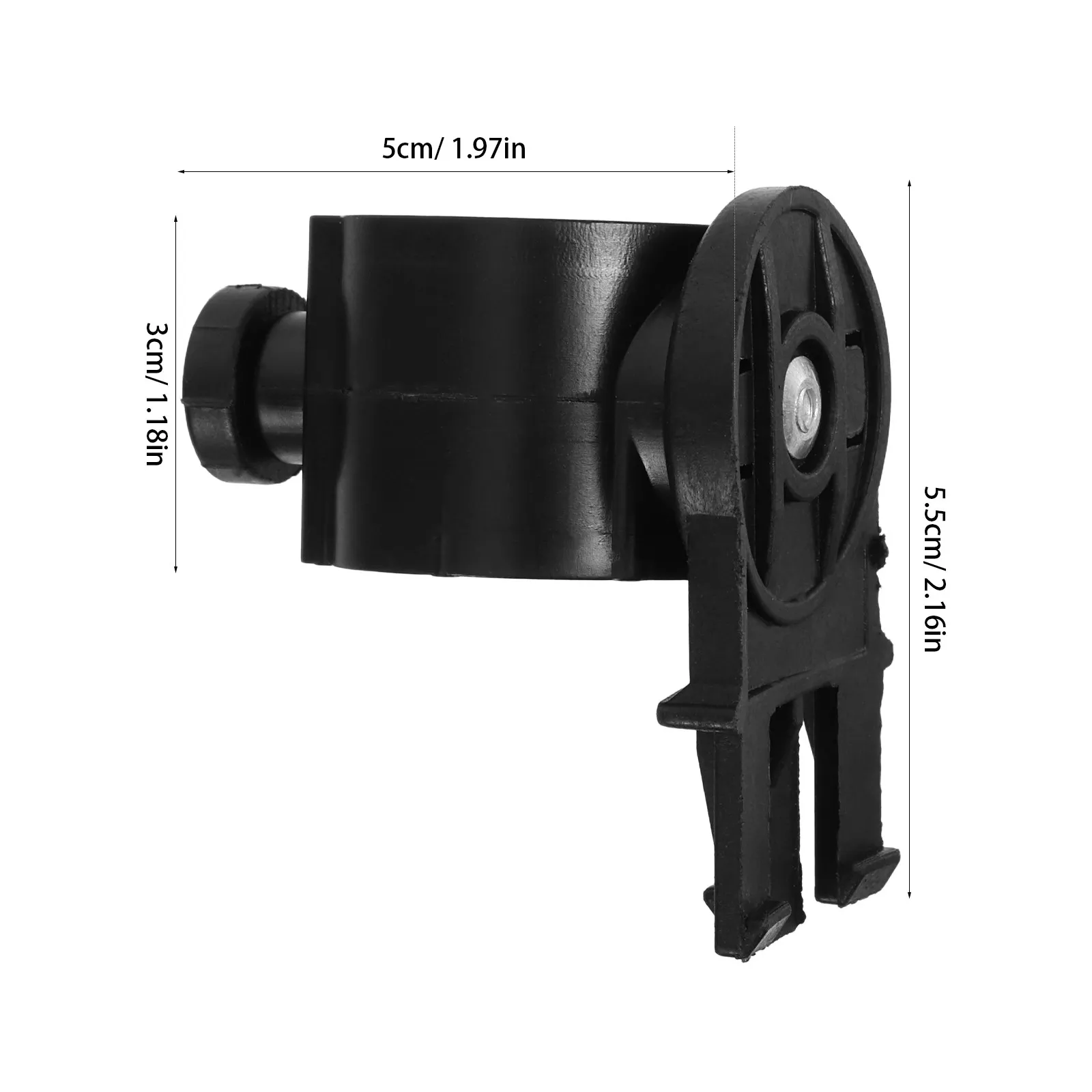 Hardhat Headlamp Mount Safety Light Clip Stable Nonslip Flashlight Holder Bracket for Construction Mining Firefighting
