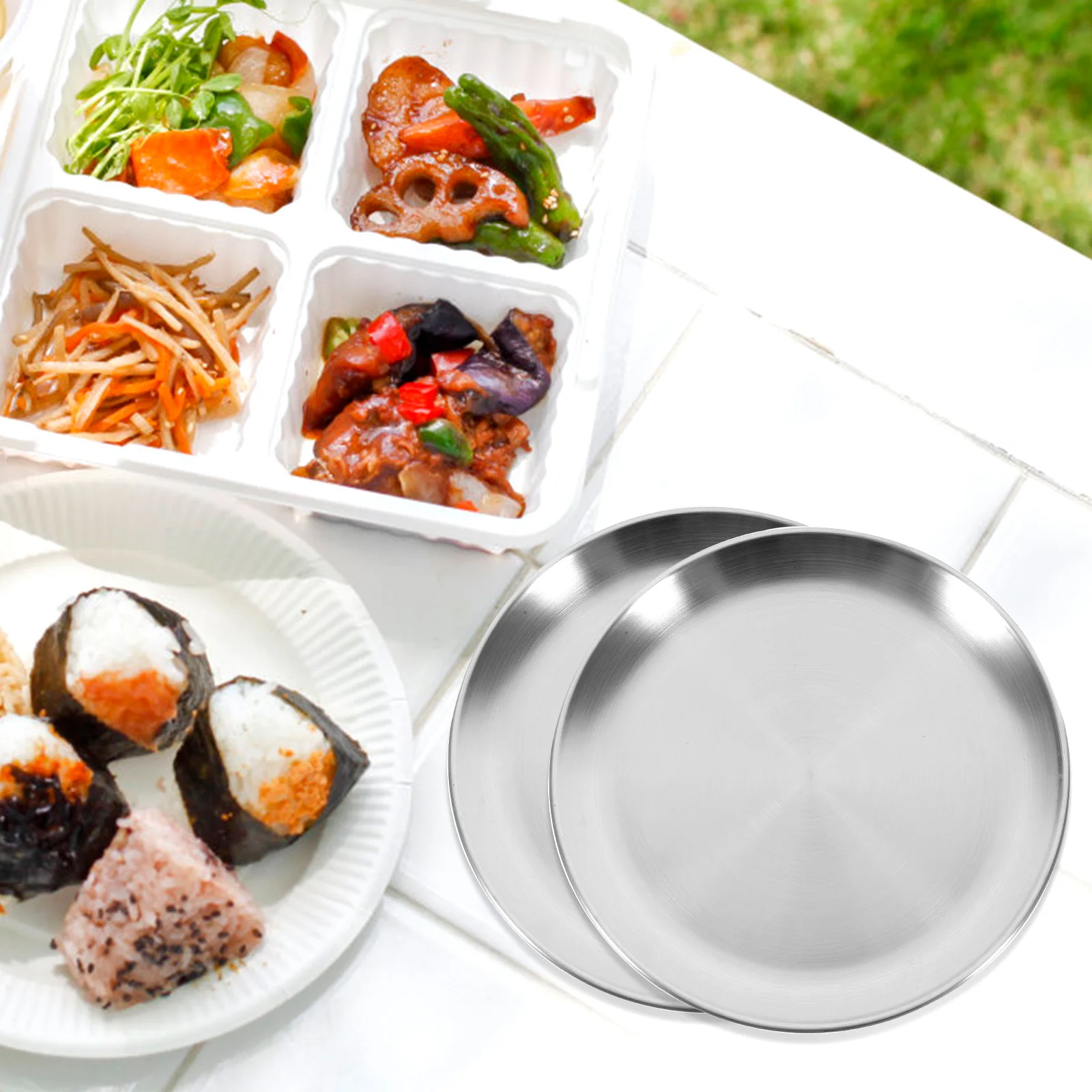 

Stainless Steel Cutlery and Spoon Set Dinnerware Spoons Forks Travel Serving Utensils Outdoor Tableware Portable Steak