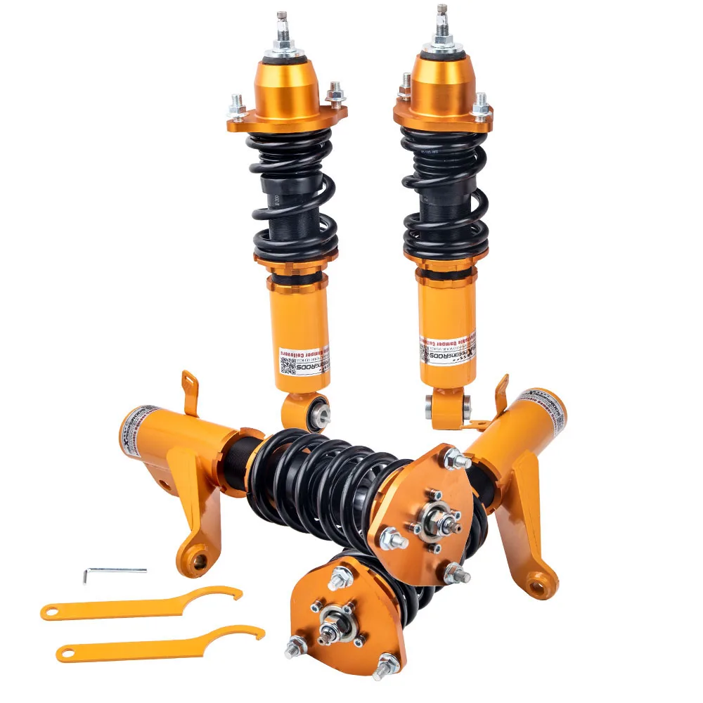 24 Ways Adjustable Damper Coilover For Honda Integra DC5 2001-2006 Acura RSX Coilover Lowering Suspension Shocks Struts Absorber