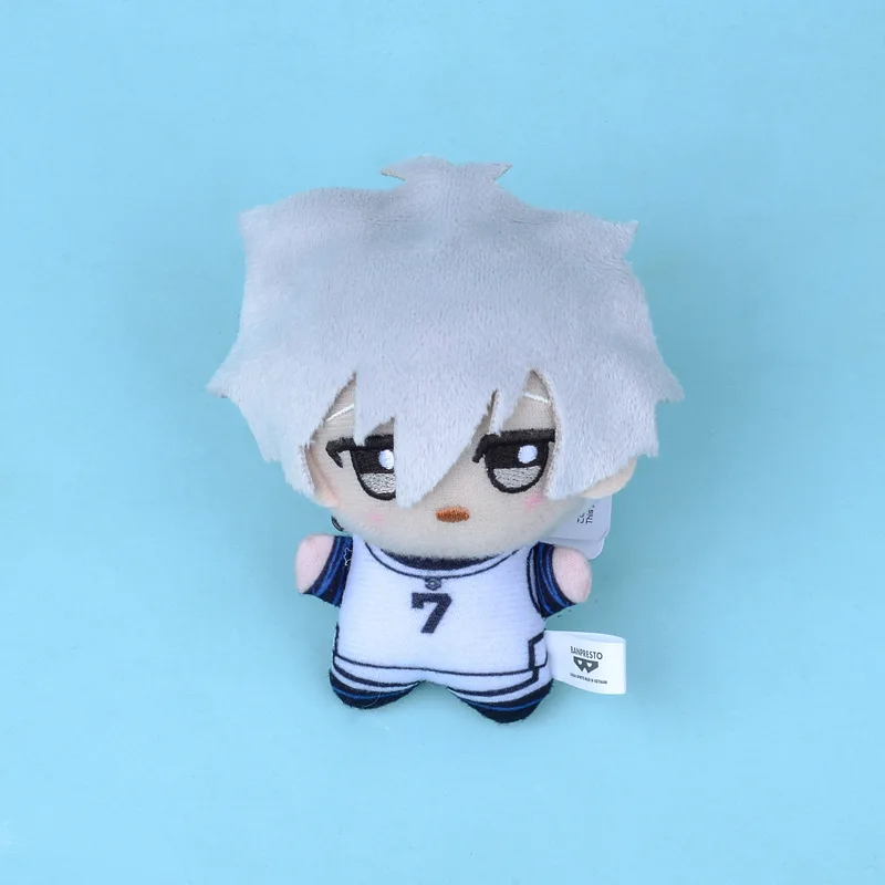 10cm New Blue Lock Plush Pendant KeyChain Isagi Yoichi Nagi Seishiro Mikage Reo Rin Itoshi Itoshi Sae Action Doll Toy Bag Gift