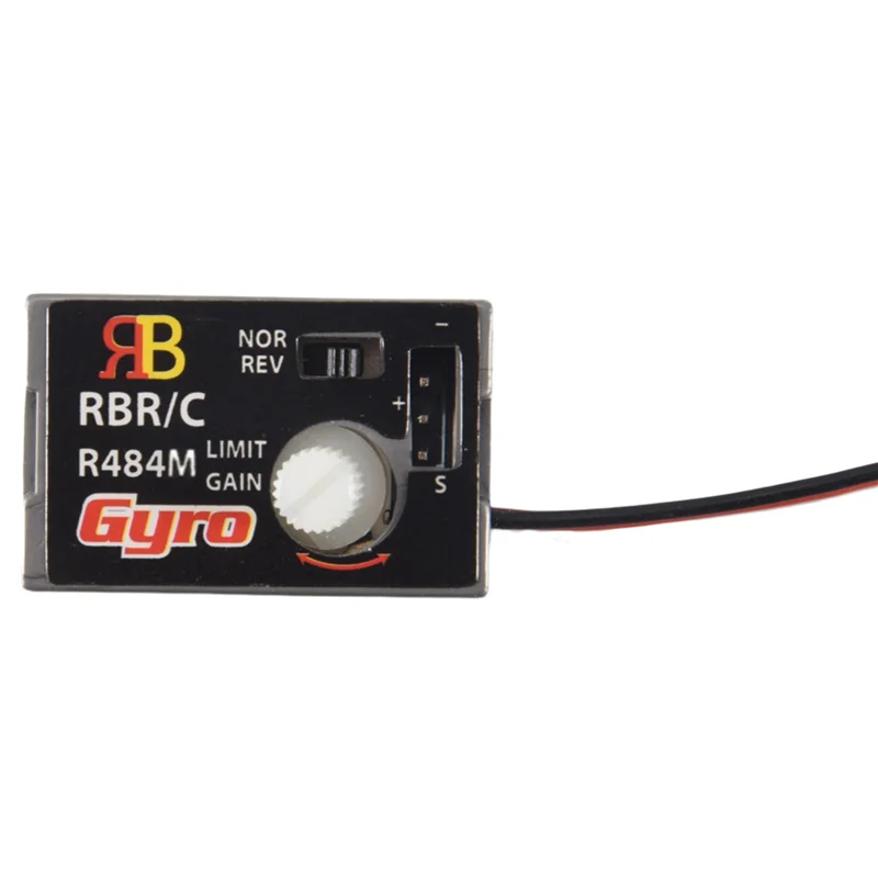 

A63T-3X Mini Gyro Gyroscope For WPL D12 1/10 RC Car Drift Racing Car Steering Output Integrated Compact Light-Weight Design