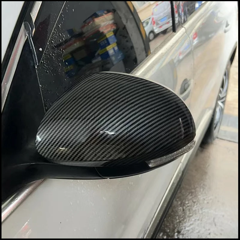 

Car Styling For Volkswagen Tiguan 2008-2015 Door Side Rearview Mirror Cover Cap Replace Style Housing Auto Parts Accessories