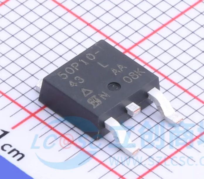 15 個 SUD50P10-43L-E3 50P10-43L TO252 100% 新オリジナルチップセット IC 電子部品 SMD