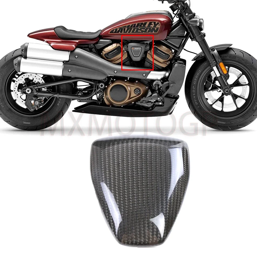 

For Harley Sportster S 1250 RH 1250S 2021 2022 2023 Motorcycle 3K Carbon FIber Engine Small Under Seat Side Cover Fairing