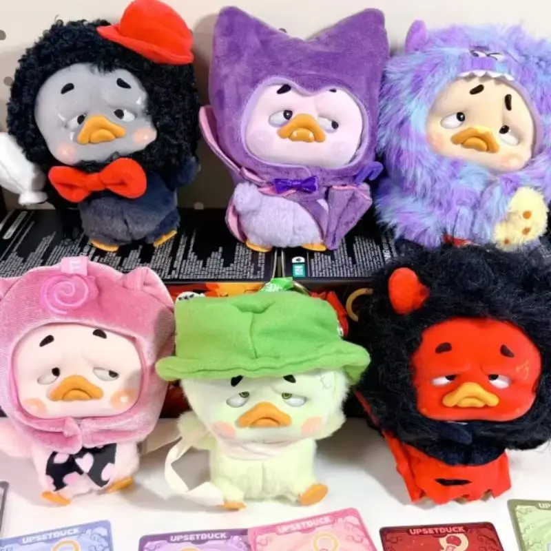 

Genuine Upsetduck V5 Generation Blind Box Multi-Color Player Duck Plush Keychain Hanging Ornament Gift For Her Collectible Gift