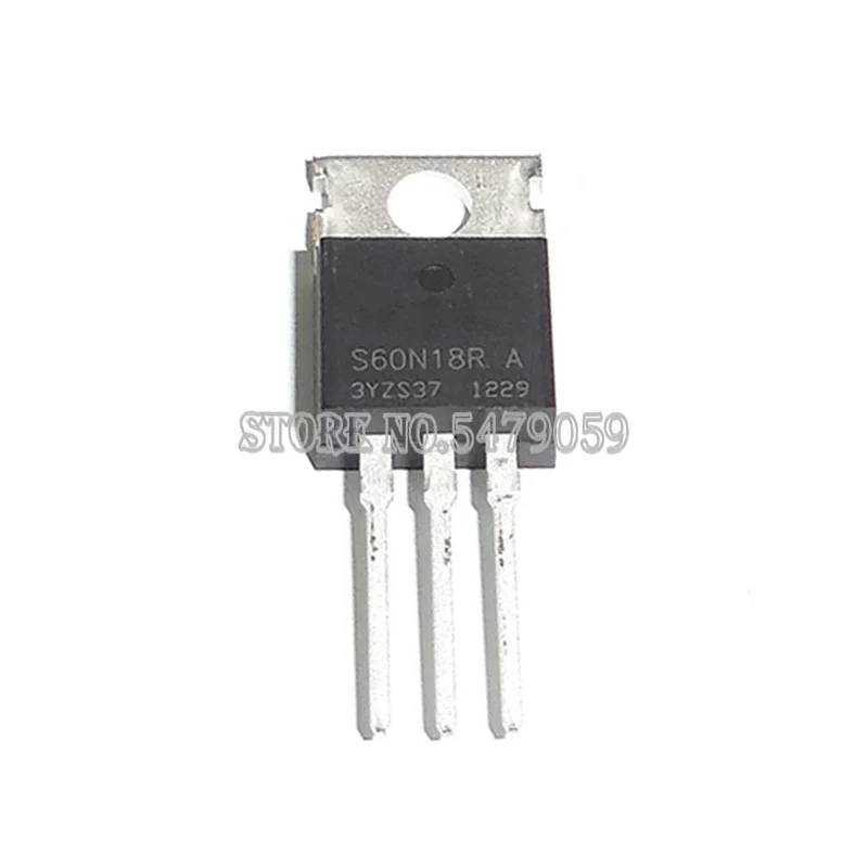 100% nuovo Originale 10PCS S60N18R S60N18 S60N18RA S60N18RB 180A/60V TO-220 MOSFET