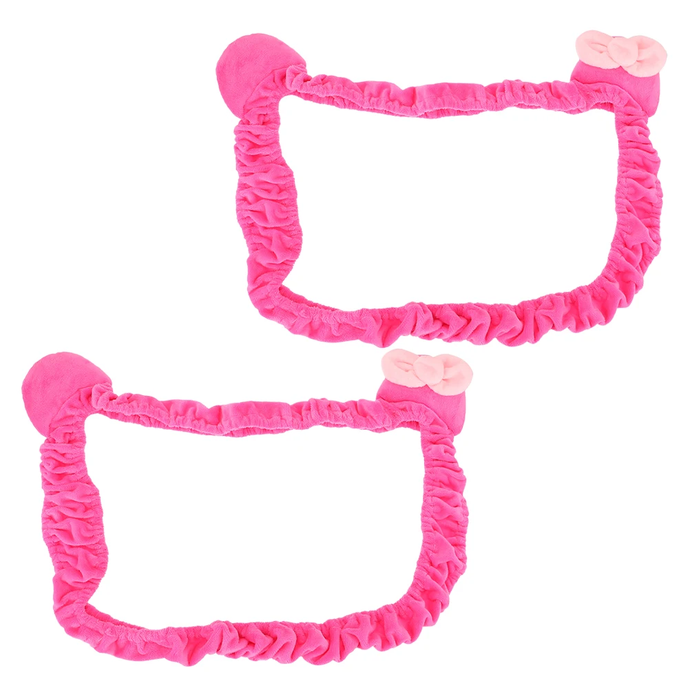 

2pcs Monitor Dust Cover for 20-32 Inch High Elasticity Polyester Decoration Computer Monitor Sleeve Cartoon Bow Tie Gift
