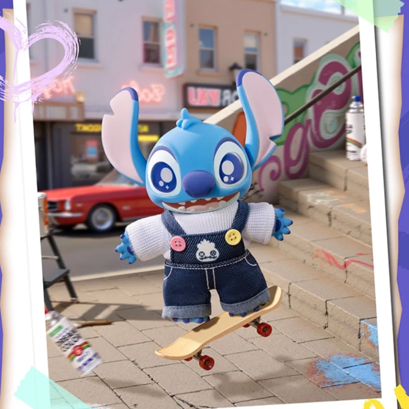 Koleksi Mainan Model Boneka Vinyl Lucu Seri Hewan Liar Stitch Baru, Kotak Misteri Trendi, Gantungan Tas, Dekoratif, Hadiah Ulang Tahun untuk Anak Perempuan
