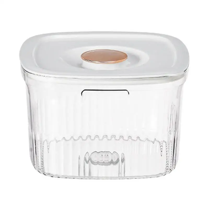 

Kitchen Storage Containers Portable Rice Bucket Storage Rice Bucket Measuring Cup Ricer Box Transparent Tank Rice Storage Barrel