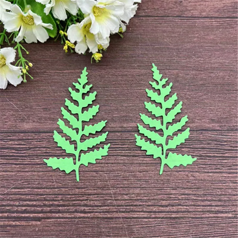 2PCS leafage Frame Metal Cutting Dies Stencils For DIY Scrapbooking Decorative Embossing Handcraft Template