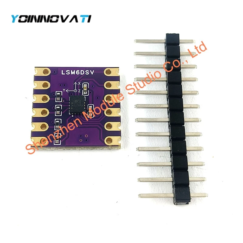 LSM6DSV 6-Axis 9-Axis IMU Module – High-Performance Inertial Sensor for Motion Tracking & Smol SlimeVR