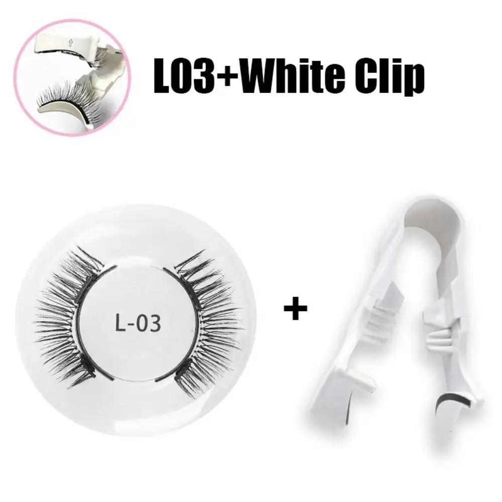 Pestañas postizas magnéticas, pestañas magnéticas sin pegamento DIY con Clip, maquillaje Individual, grupos de pestañas postizas