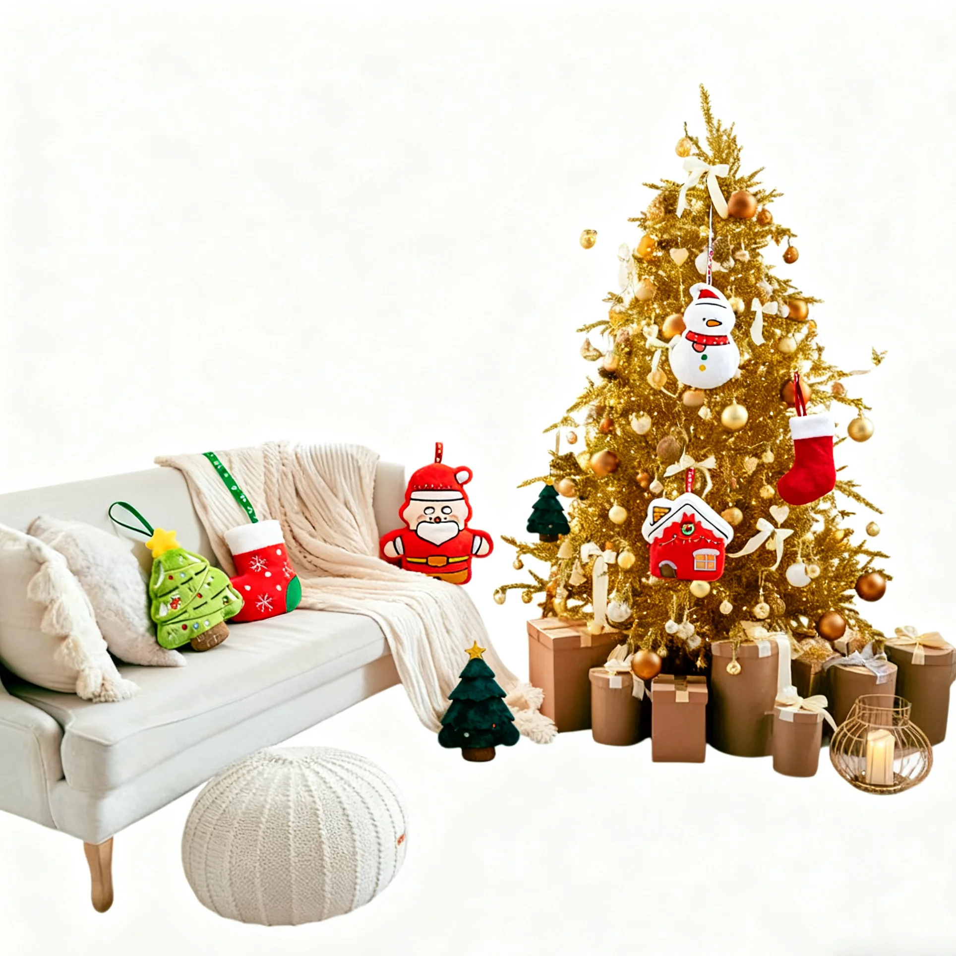 

Soft Cute Funny Festive Pillow Gift for Home Decor Living Room Bed Sofa Office Non Slip Bottom Machine Washable High Quality