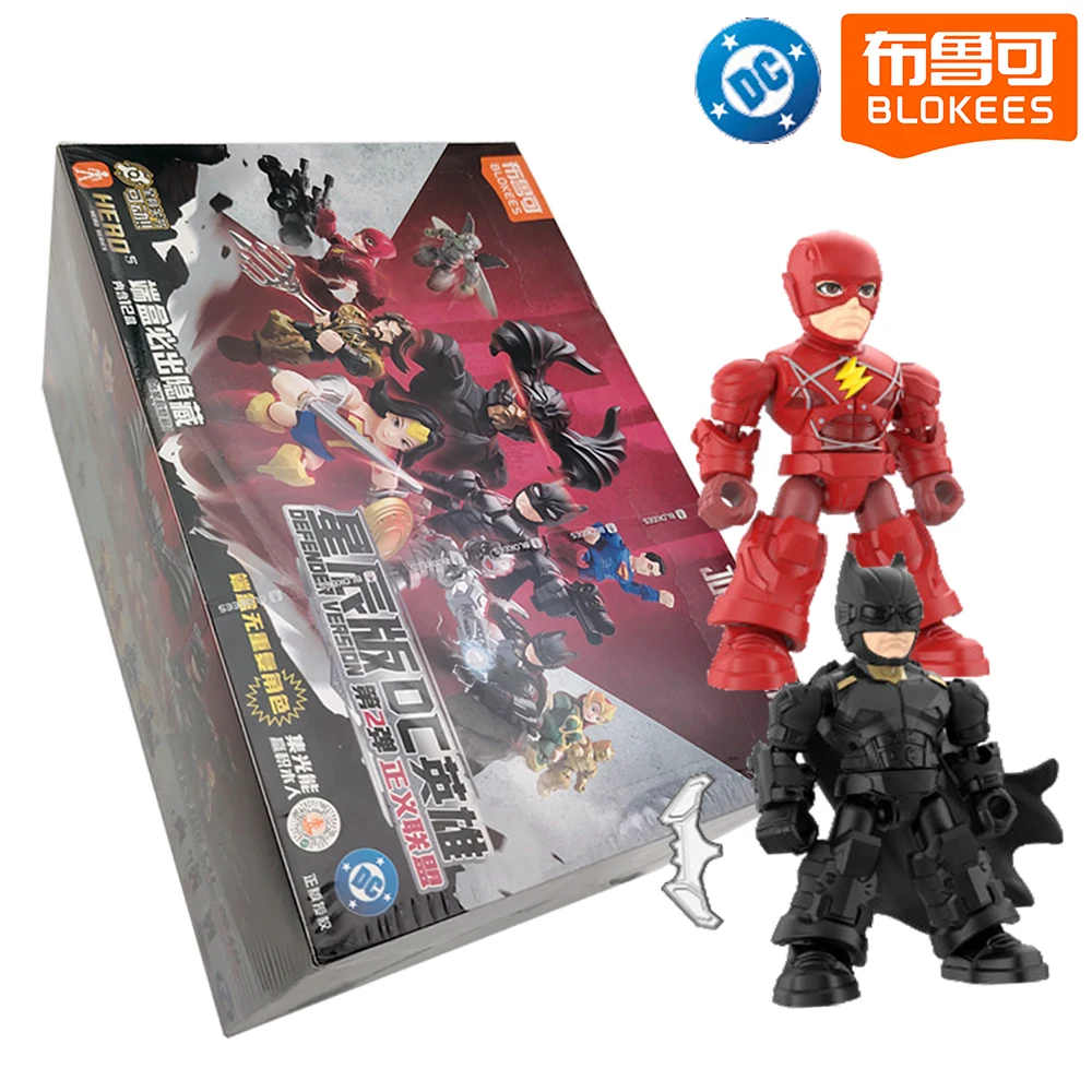 

New Blokees Official Collection DC Hero Justice League Character Blind Box Encourage Kid's Exquisite Craftsmanship Gift Fun Toy