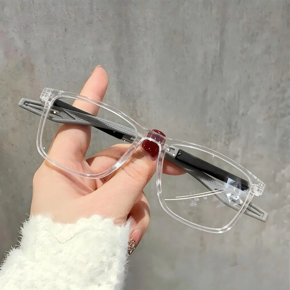 Auto Focus Glasses Self Adjusting, Intelligent Zoom Anti-Blue Light Reading Glasses for Men Women, Smart Presbyopia Eyewear L2