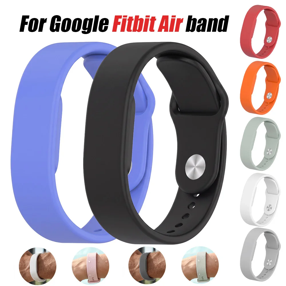 Offizielles Sport-Silikonarmband für Google Fitbit Air, Armband für Fitbit Air, Uhrenarmbänder, Zubehör.