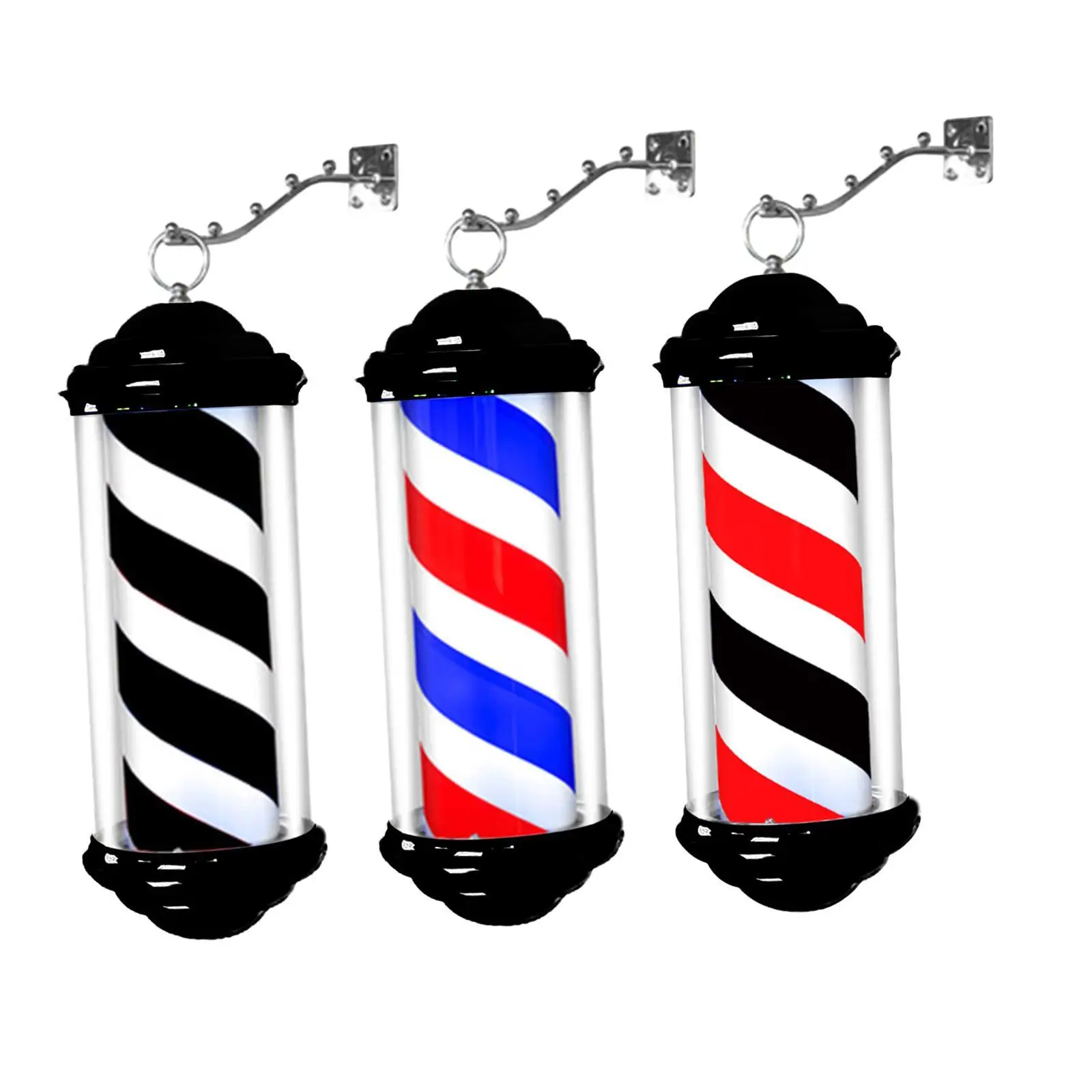 Barber POLE Light Hair Salon เปิดป้ายสําหรับ Salon Hairdressing ในร่มกลางแจ้ง