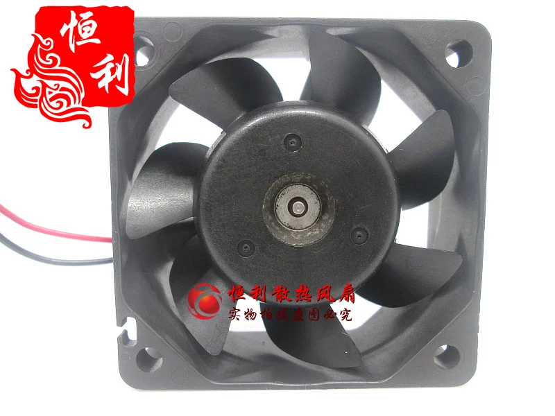 SANYO DENKI 109R0624S402 DC 24V 0.08A 60x60x25mm 2-Wire Server Cooling Fan