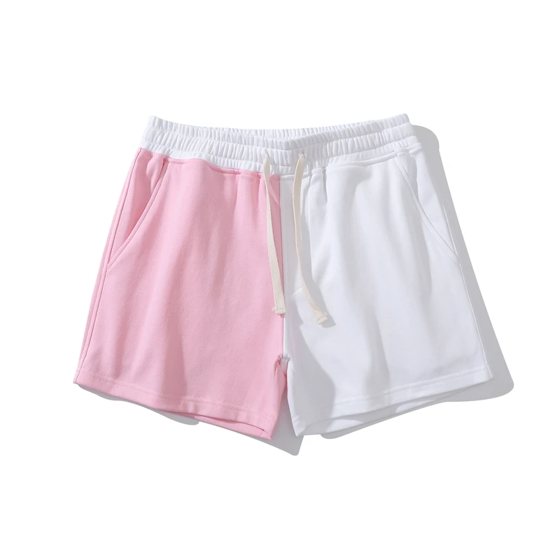 Pantalones cortos de verano para hombre, color rosa