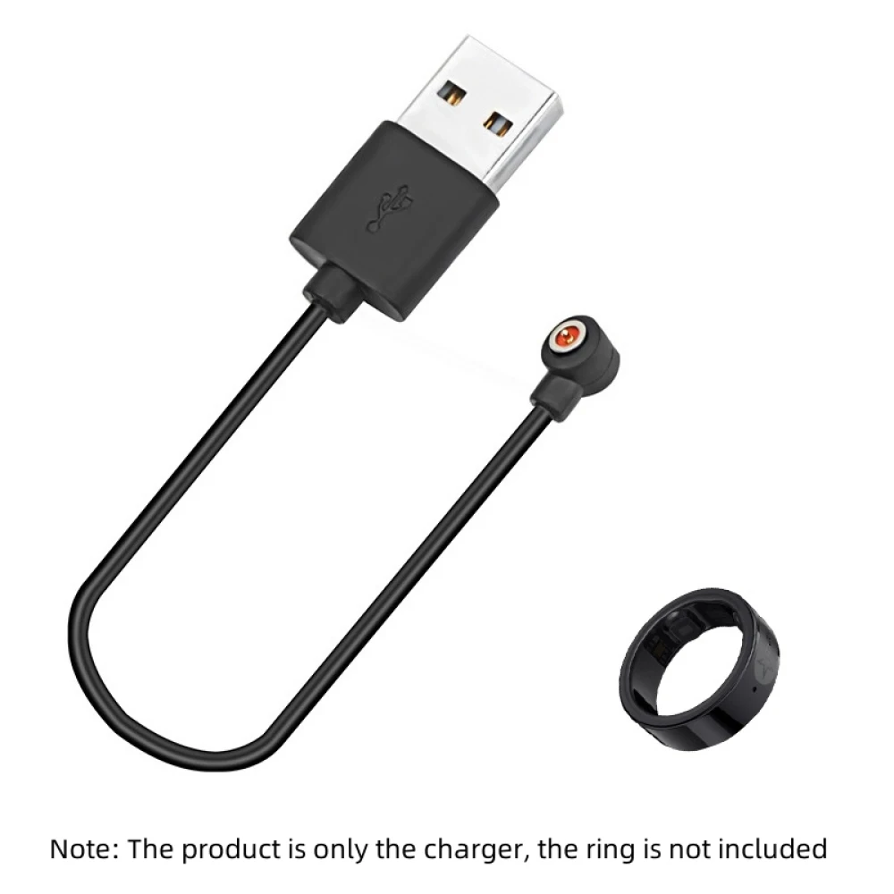 

High Quality 30CM Magnetic Charging Cable For Smart Ring Round 4.0MM Charging Port