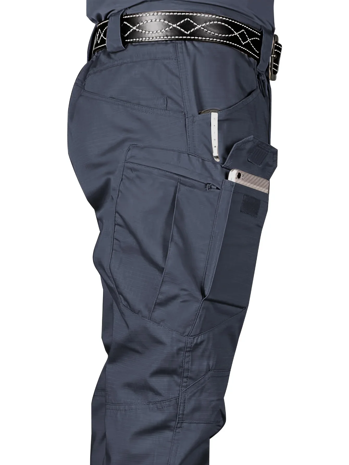 

Men's Outdoor Multi Functional Tactical Pants, Multi Pocket Outdoor Hiking Sweatpants, Water-repellent, wear-resistant