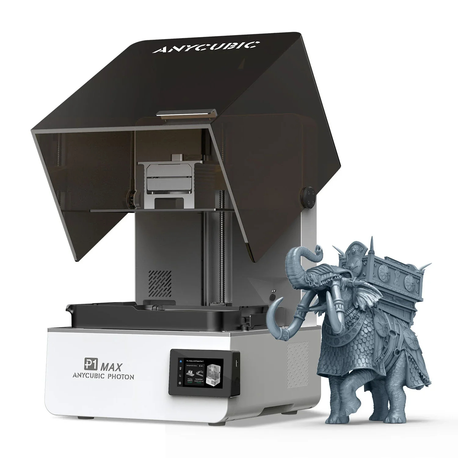 12K Monochrome Lcd Resin 3D Printer - Anycubic Photon P1 Max Reçine 3D