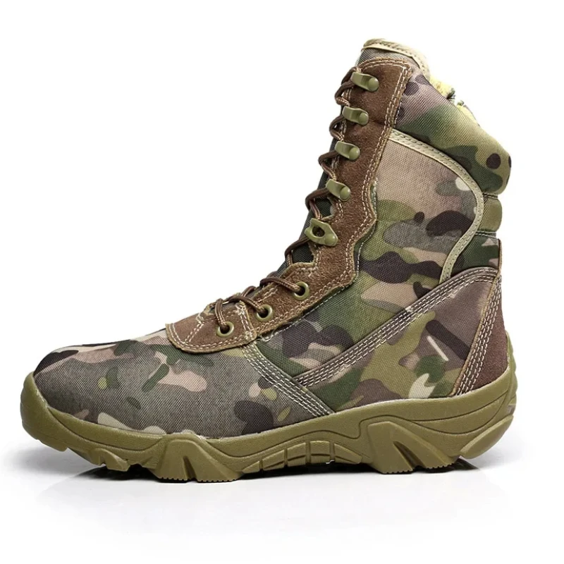 Man Hiking Shoes Wear Resistant Sneakers Non Slip Camping Shoes Men Outdoor Sneaker Spring Autumn Waterproof Shoes