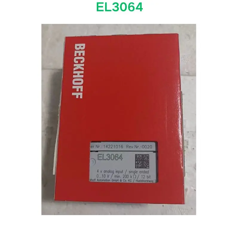 

New Beckhoff module EL3064