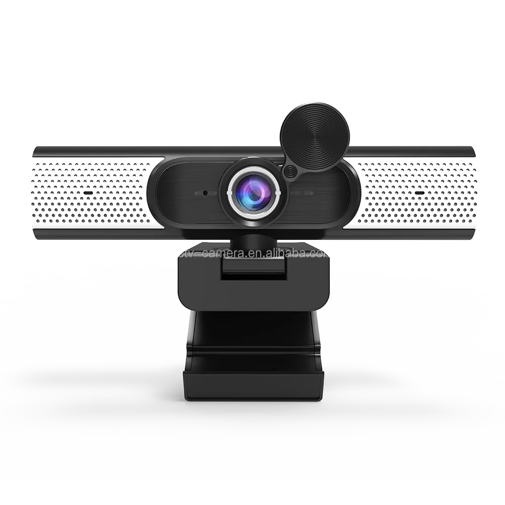 Optical Zoom PC Web  1080P Full HD USB PC 4K Webcam With Microphone and Speaker and Tripod