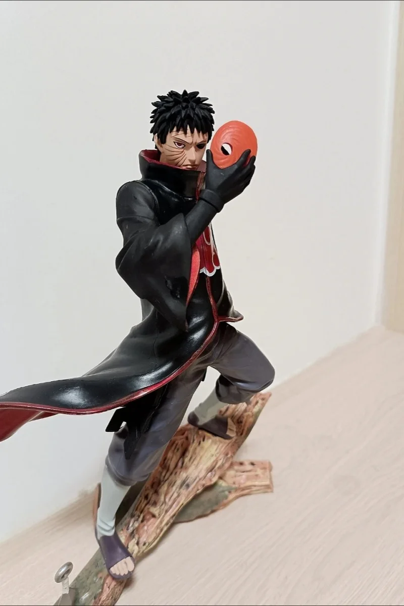 26cm neue Naruto Anime Figur Obito Uchiha Tobi Modell Spielzeug kopf veränderbare GK Statue PVC Action Figur Sammlung dekorative Dol