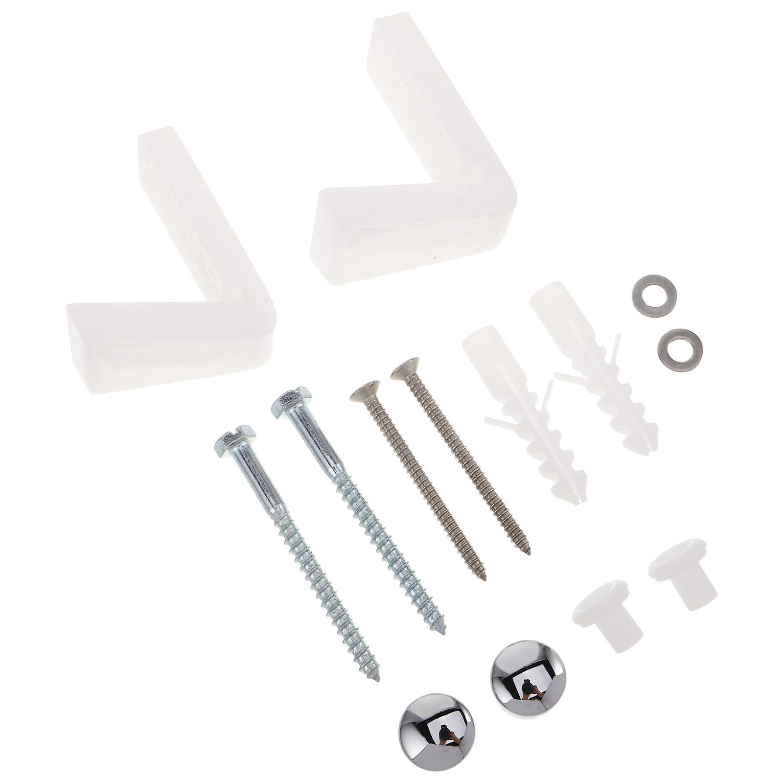 

1Set Toilet Seat Bolt Screw Heavy Duty L Shape Fixing Bolts Stainless Steel Mounting Kit Toilet Installation Accessories