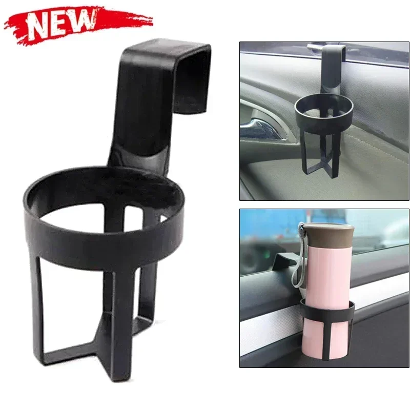 Auto-Getränkehalter mit Haken für Autofenster, Türen und Sitze, Hängende Halterung für Getränkeflaschen, Wasserbecher-Aufbewahrung und Organizer