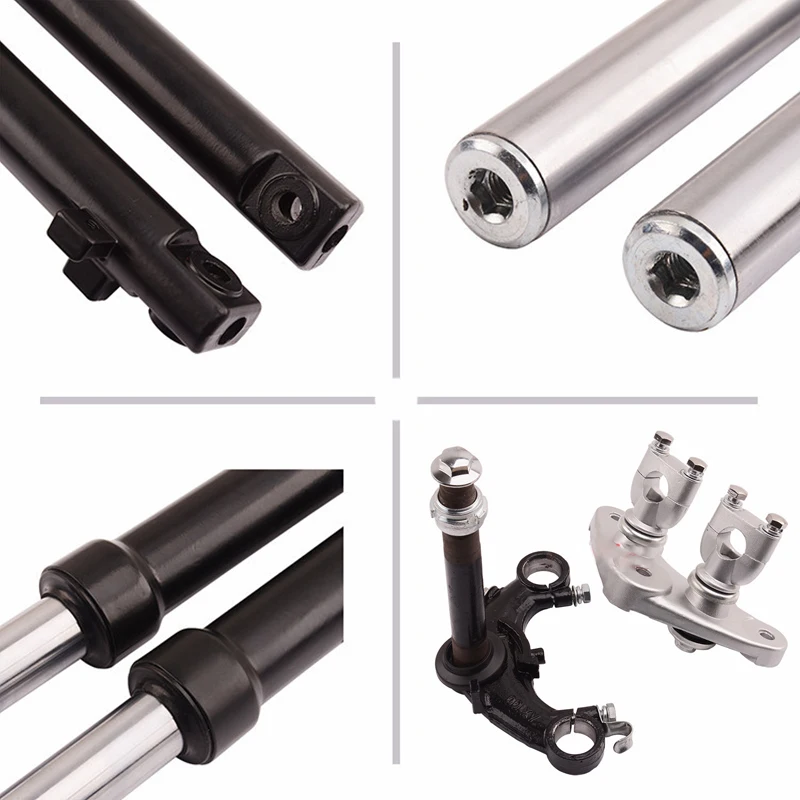 Motorcycle Front Shock Absorber For CRF/XR 50-110CC Fork Spring Stock Suspension Set Kit Electric Scooter Dirt Bike Moto