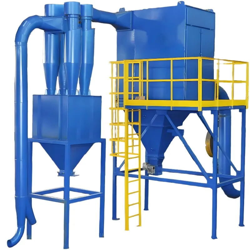 New Industrial Cyclone Dust Collector High Efficiency Carbon Steel Dust Removal System Smoke Exhaust Equipment