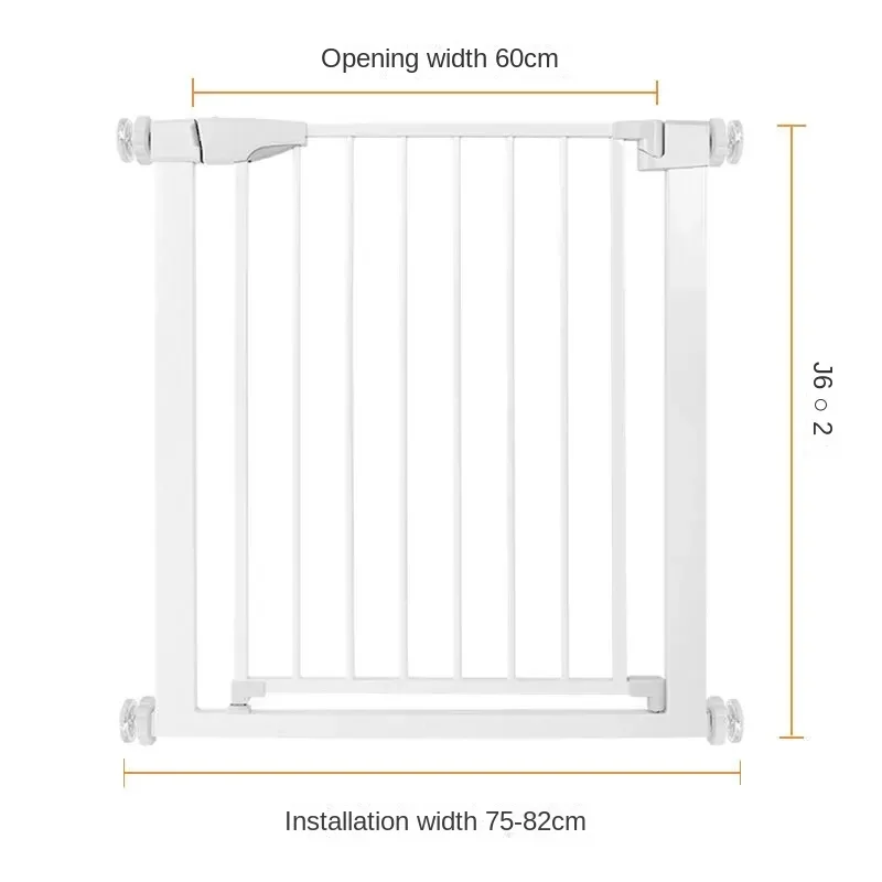 A463 - Baby and Child Safety Door Fence, Stairway Guardrail, Pet Corridor Barrier, Indoor Safety Gate, Easy Installation