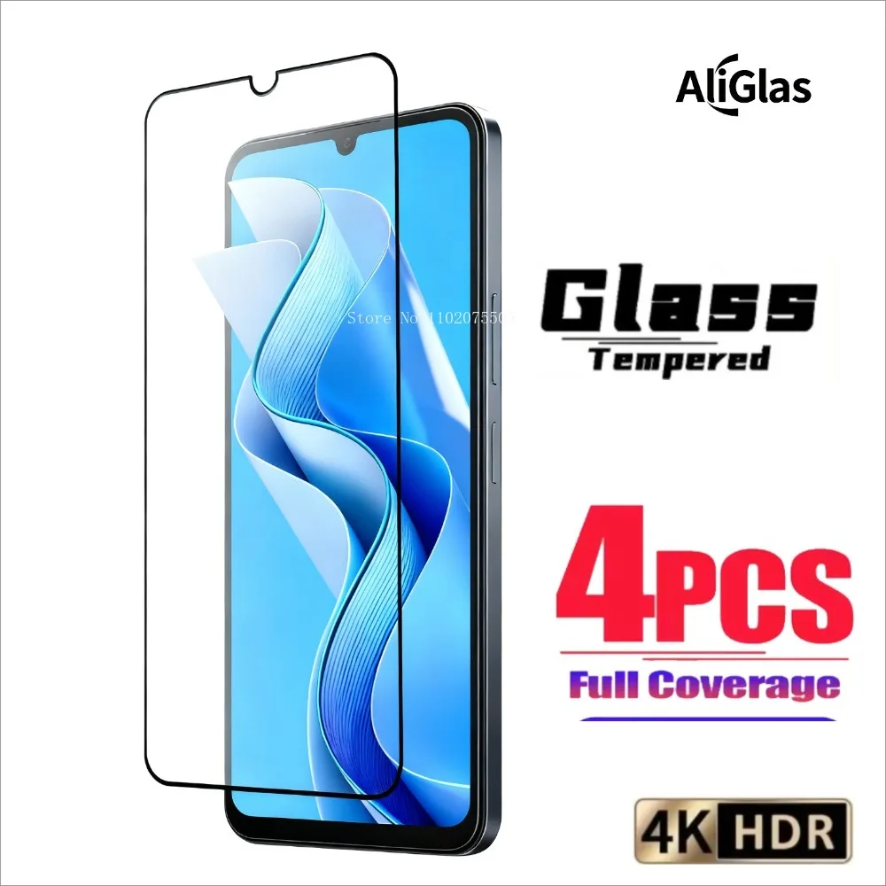 

4 шт. пленка из закаленного стекла для Infinix Hot 60Pro 50Pro 40Pro Защитная пленка для экрана 9H против царапин для Infinix Hot 60 60i 50 50i 40i