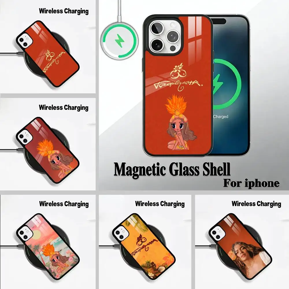 

Karol Tropicoqueta Wireless charging phone case compatible with iPhone 17/16/15/14/13/12/11