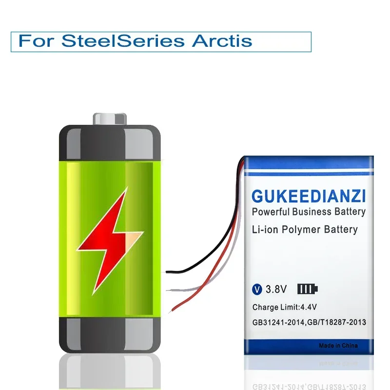 AEC503759 1700mAh Gaming Headset Battery For SteelSeries Arctis 1 3 5 7 7P Arctis1 Arctis3 Arctis5 Arctis7 Arctis7P